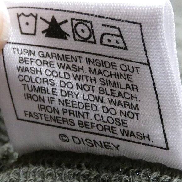 Disney Varsity Jacket Size S Chip & Dale Olive Green Embroidered Rare Hong Kong - Picture 10 of 13